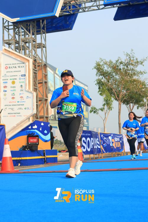 Race photo from ISOPlus Run 2024 Jakarta