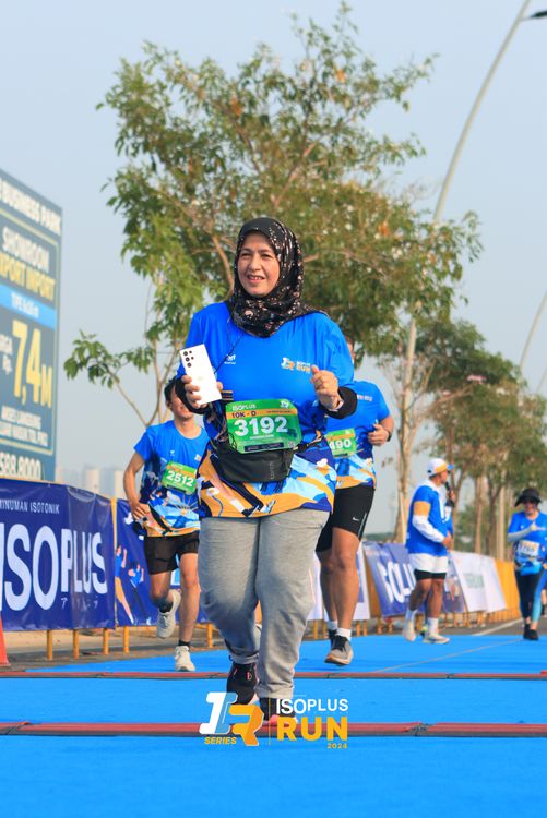 Race photo from ISOPlus Run 2024 Jakarta