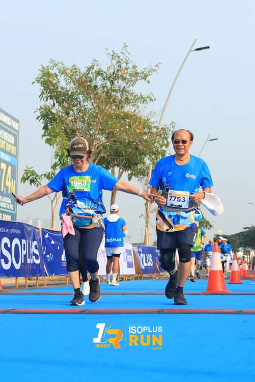 Race photo from ISOPlus Run 2024 Jakarta