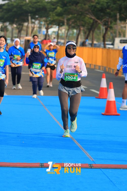 Race photo from ISOPlus Run 2024 Jakarta