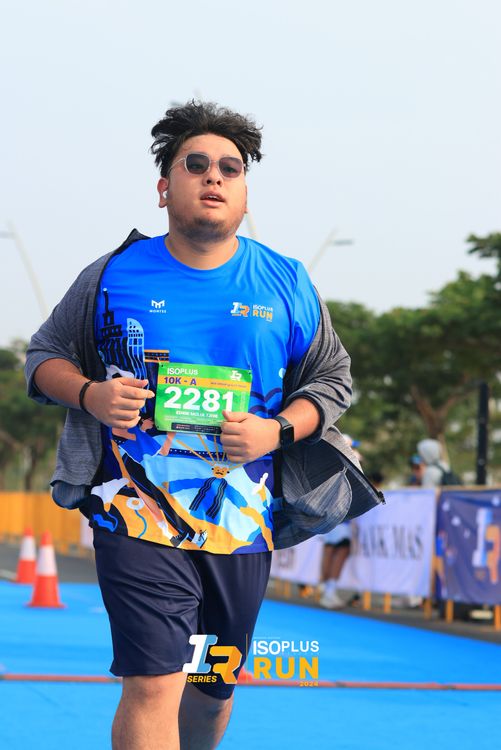 Race photo from ISOPlus Run 2024 Jakarta