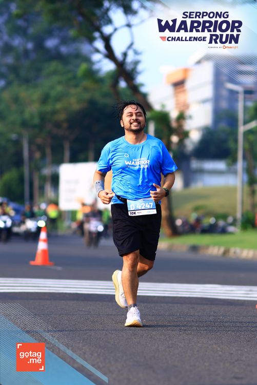 Race photo from SERPONG WARRIOR CHALLENGE RUN