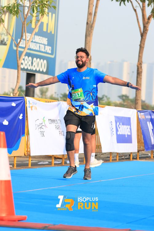 Race photo from ISOPlus Run 2024 Jakarta