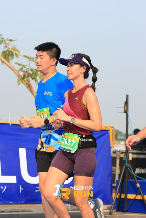 Race photo from ISOPlus Run 2024 Jakarta