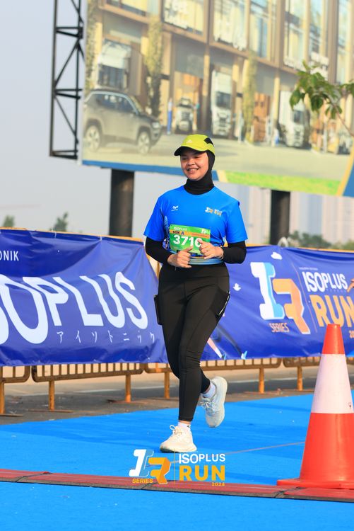 Race photo from ISOPlus Run 2024 Jakarta