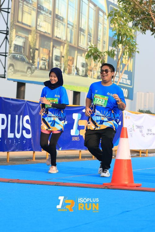 Race photo from ISOPlus Run 2024 Jakarta