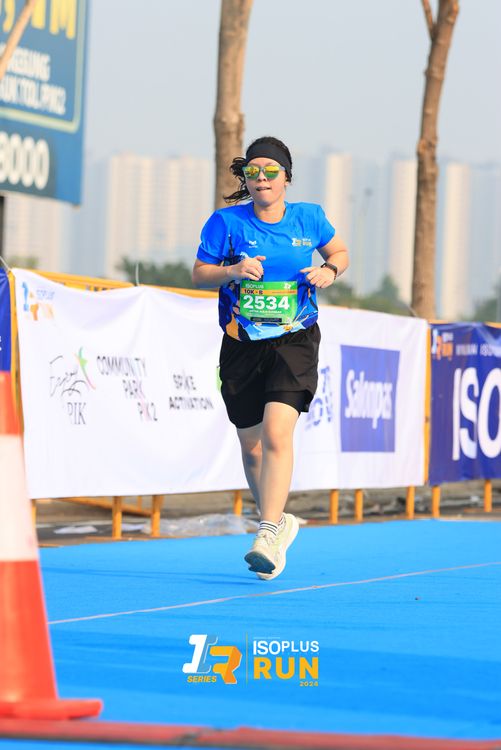 Race photo from ISOPlus Run 2024 Jakarta