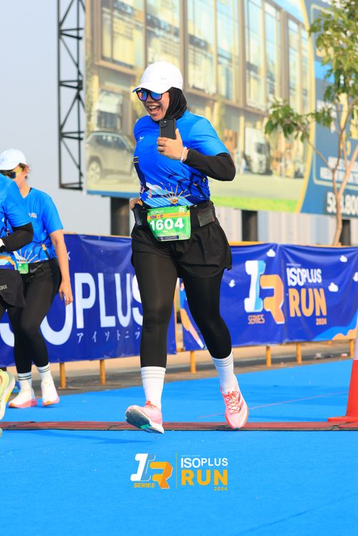 Race photo from ISOPlus Run 2024 Jakarta