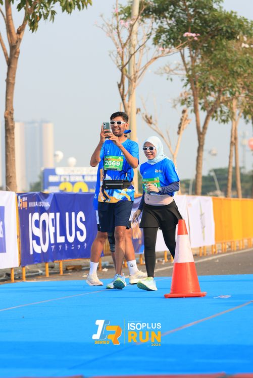 Race photo from ISOPlus Run 2024 Jakarta