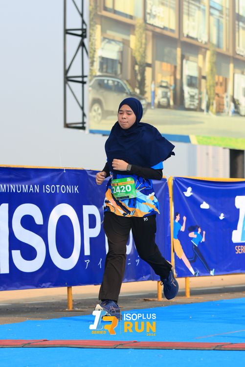 Race photo from ISOPlus Run 2024 Jakarta
