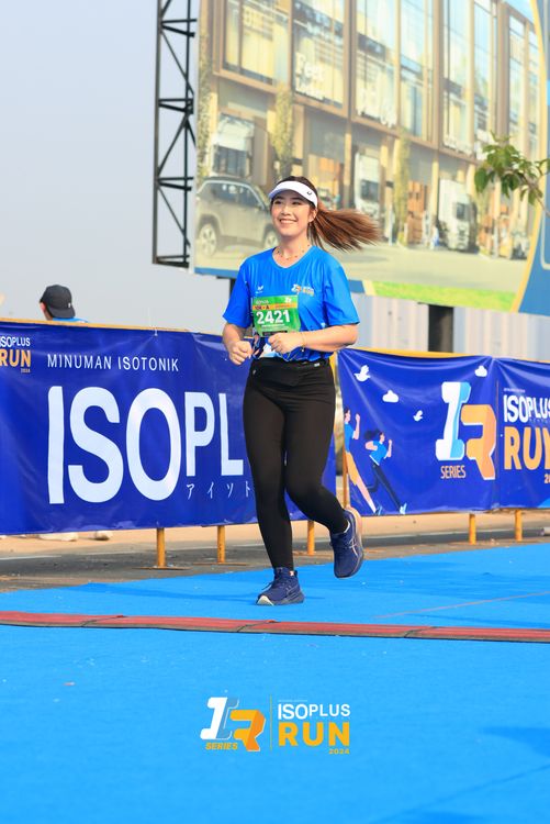 Race photo from ISOPlus Run 2024 Jakarta