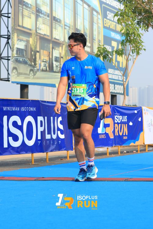 Race photo from ISOPlus Run 2024 Jakarta
