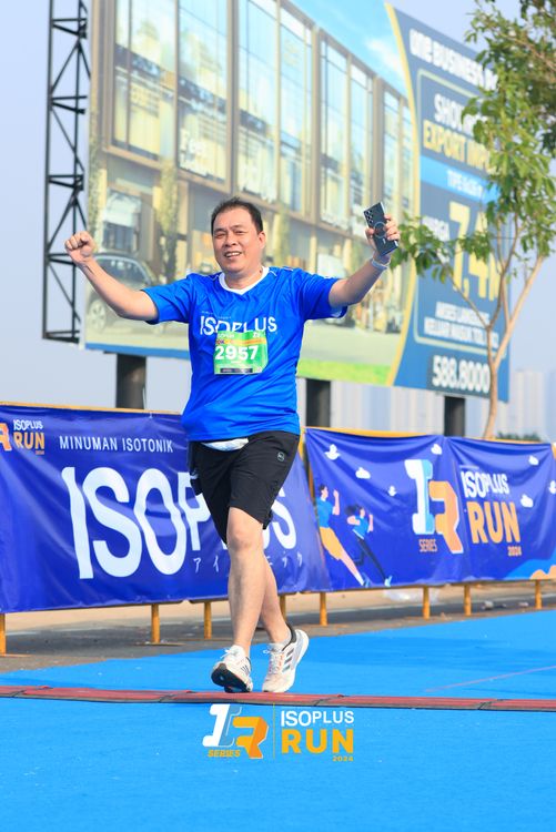 Race photo from ISOPlus Run 2024 Jakarta