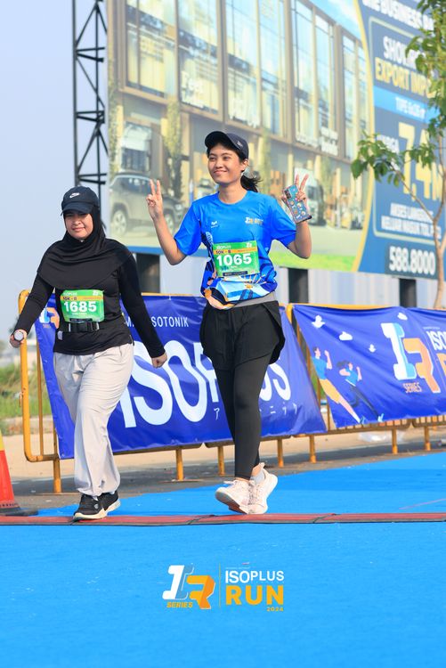 Race photo from ISOPlus Run 2024 Jakarta