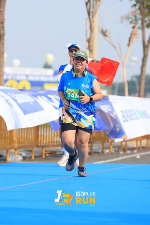 Race photo from ISOPlus Run 2024 Jakarta