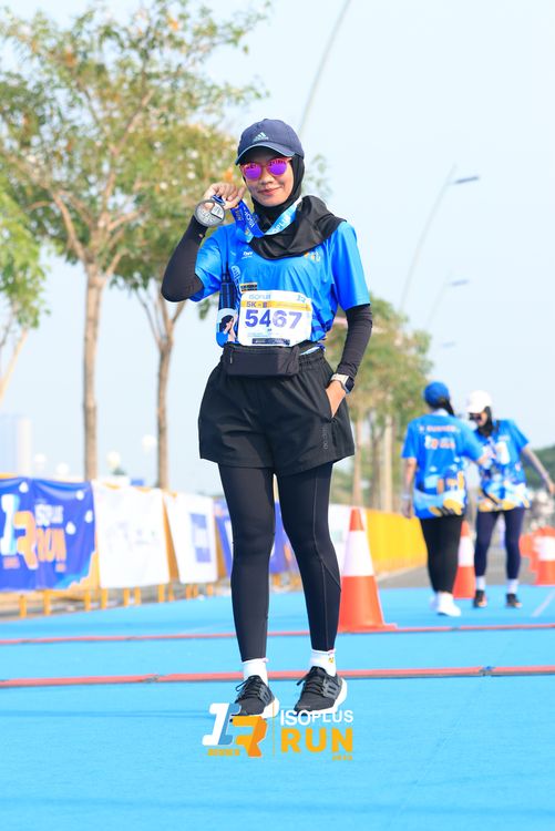 Race photo from ISOPlus Run 2024 Jakarta