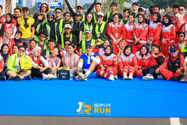 Race photo from ISOPlus Run 2024 Jakarta