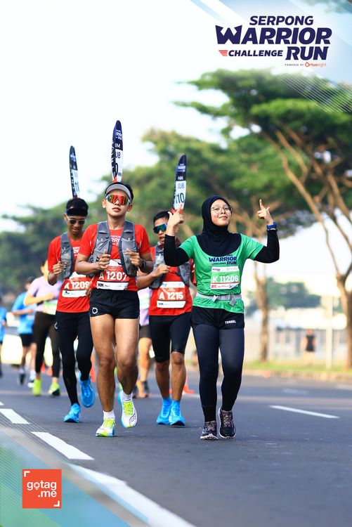 Race photo from SERPONG WARRIOR CHALLENGE RUN