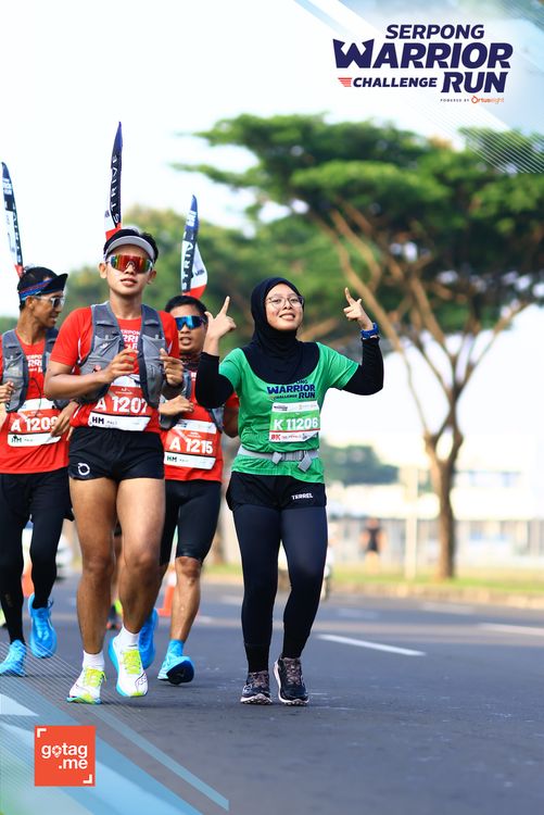 Race photo from SERPONG WARRIOR CHALLENGE RUN