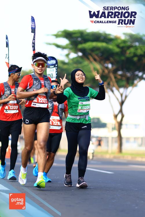 Race photo from SERPONG WARRIOR CHALLENGE RUN