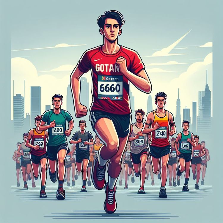 Race photo from Nu Skin RUN 10K Vibes 2024