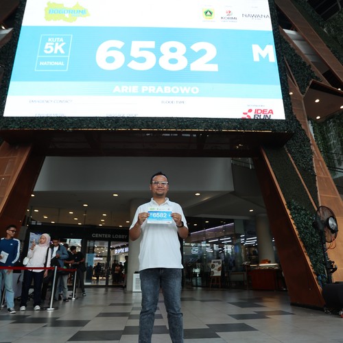 Race photo from BOGORUN 2026