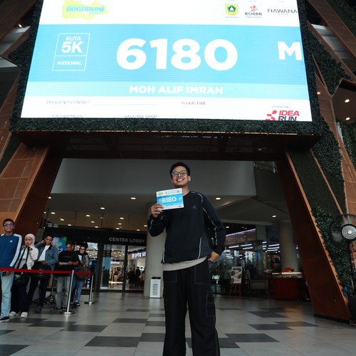 Race photo from BOGORUN 2026