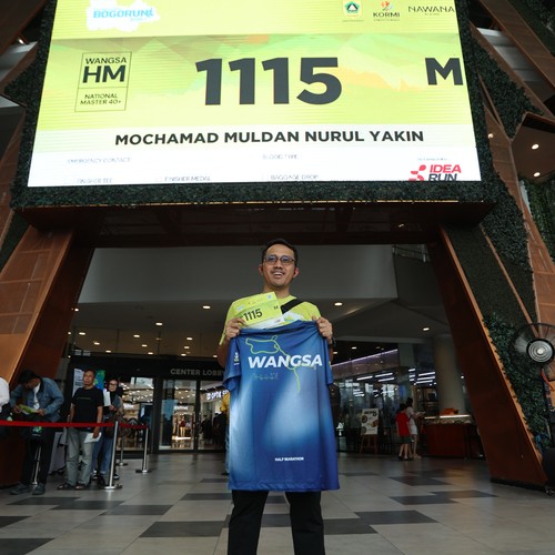 Race photo from BOGORUN 2026