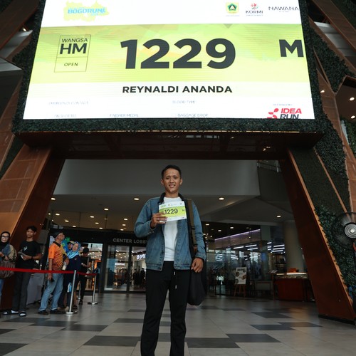 Race photo from BOGORUN 2026