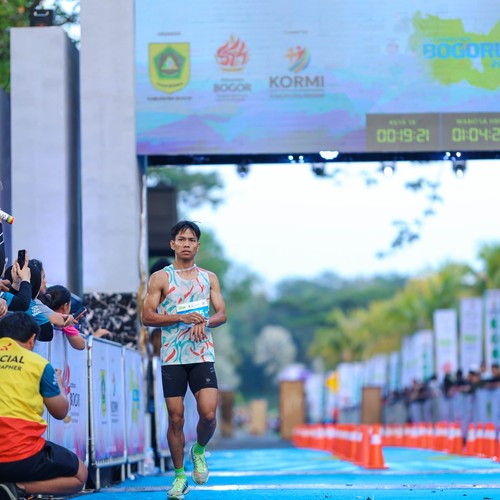 Race photo from BOGORUN 2026