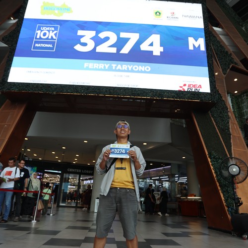 Race photo from BOGORUN 2026