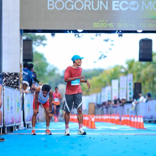 Race photo from BOGORUN 2026
