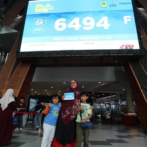 Race photo from BOGORUN 2026