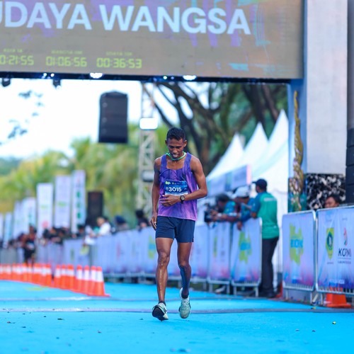 Race photo from BOGORUN 2026