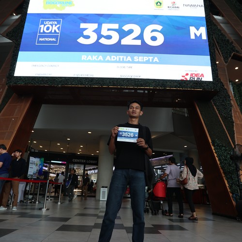 Race photo from BOGORUN 2026