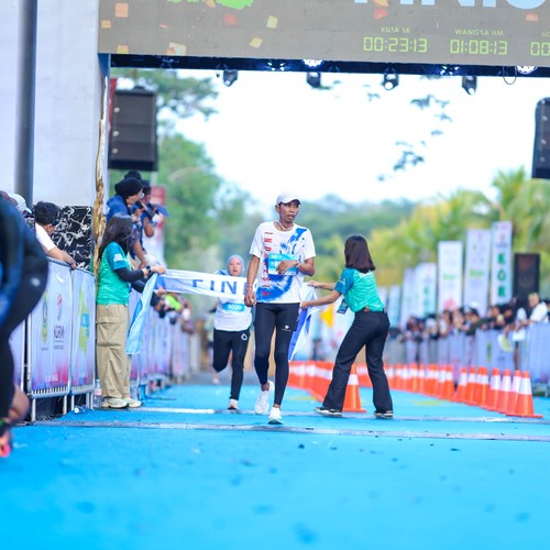 Race photo from BOGORUN 2026