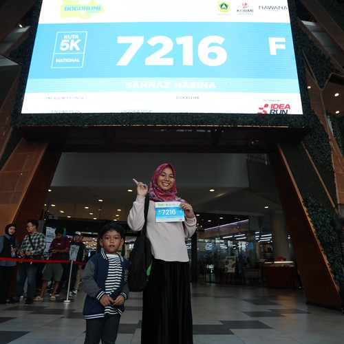 Race photo from BOGORUN 2026