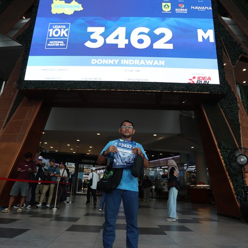 Race photo from BOGORUN 2026