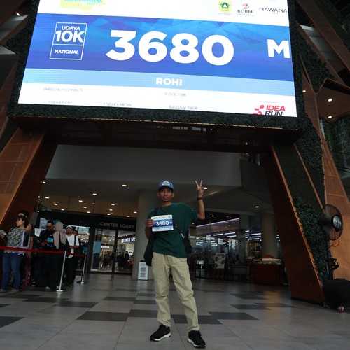 Race photo from BOGORUN 2026