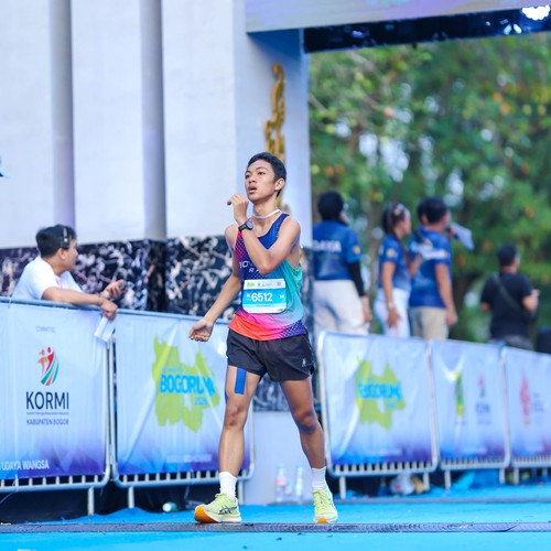 Race photo from BOGORUN 2026