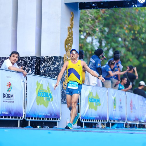 Race photo from BOGORUN 2026