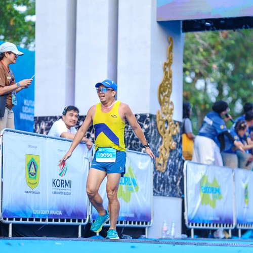 Race photo from BOGORUN 2026