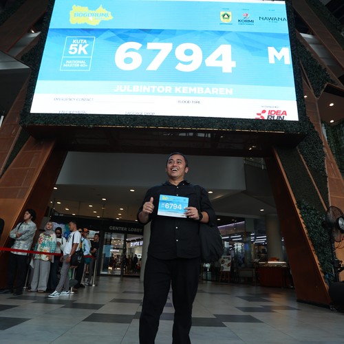 Race photo from BOGORUN 2026
