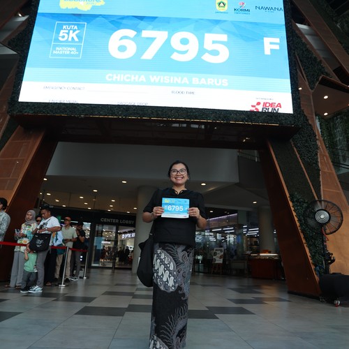Race photo from BOGORUN 2026