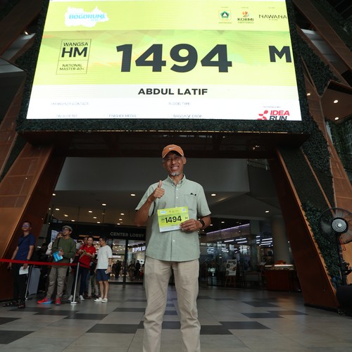 Race photo from BOGORUN 2026