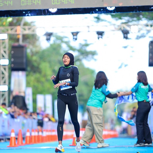 Race photo from BOGORUN 2026