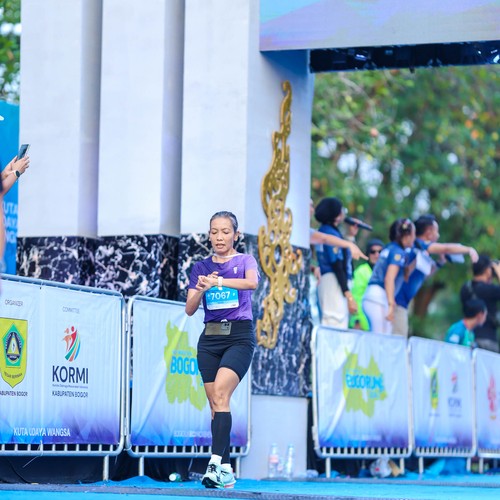 Race photo from BOGORUN 2026