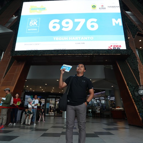 Race photo from BOGORUN 2026