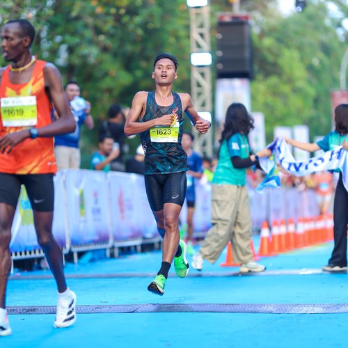 Race photo from BOGORUN 2026