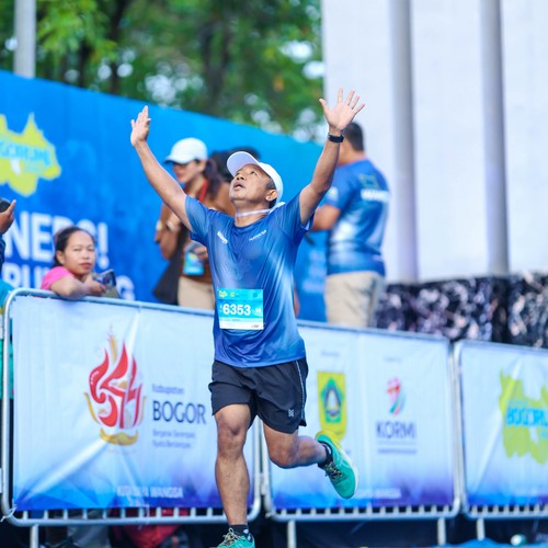 Race photo from BOGORUN 2026
